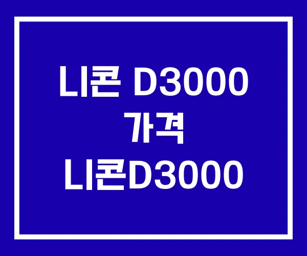 니콘 D3000 가격 니콘D3000 니콘 D3000 가격 니콘D3000