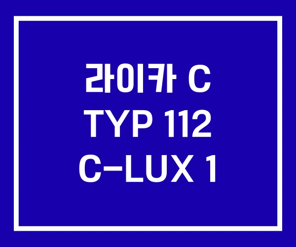 라이카 C TYP 112 C-LUX 1