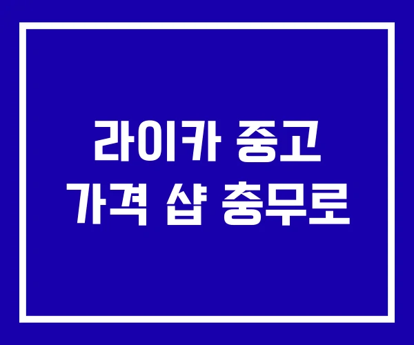 라이카 중고 가격 샵 충무로 라이카 중고 가격 샵 충무로