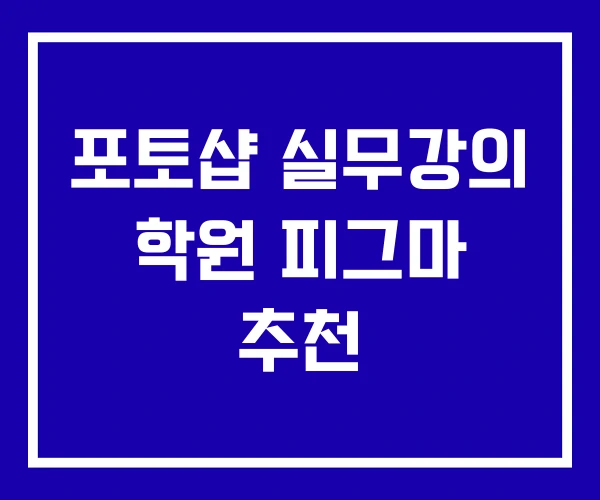 포토샵 실무강의 학원 피그마 추천 포토샵 실무강의 학원 피그마 추천