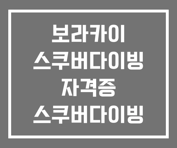 보라카이 스쿠버다이빙 자격증 스쿠버다이빙 가격 액티비티 보라카이 스쿠버다이빙 자격증 스쿠버다이빙 가격 액티비티